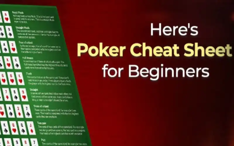 Poker Cheat Sheet